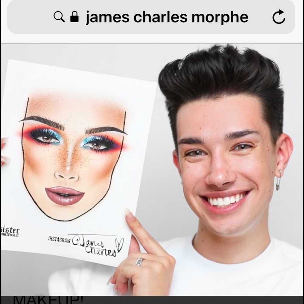 JAMES CHARLES 👁MORPHE NWT eye palette